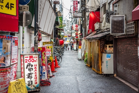 Street alley town urban area Photo