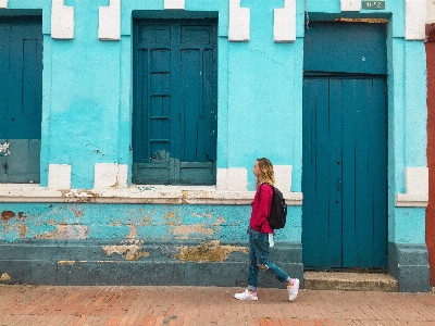 Blue green photograph turquoise Photo