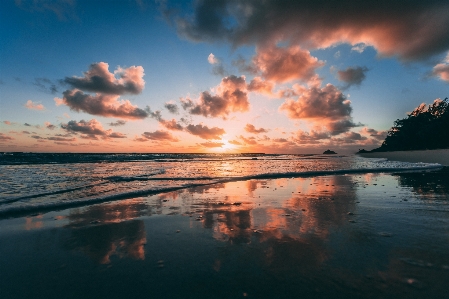 Sky body of water horizon nature Photo