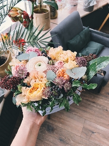 Flower bouquet arranging floristry Photo