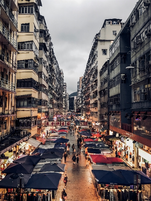 空 市街地
 街 近所