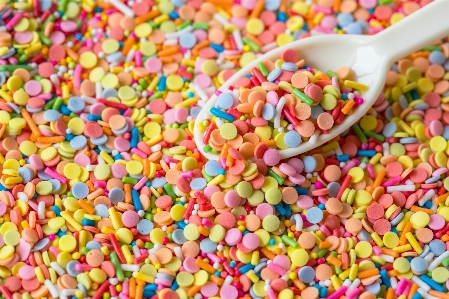 Food sprinkles sweetness nonpareils Photo