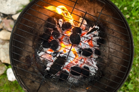 Barbecue charcoal grilling cooking Photo