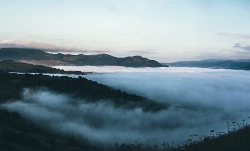 Sky atmospheric phenomenon mist cloud Photo