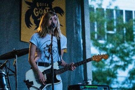 Musician performance guitar guitarist Photo