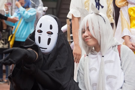 Foto Fantasia cosplay
 mascarar diversão