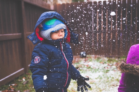 雪 冬 水 楽しい 写真