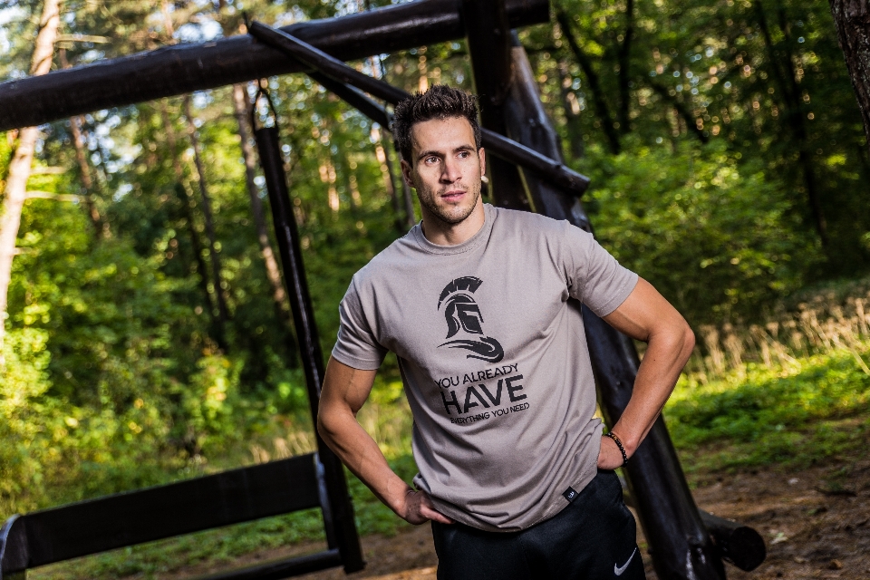 Tree t shirt muscle photography