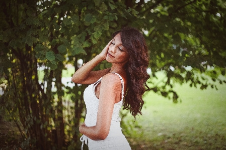 People in nature hair photograph Photo