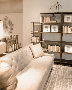 Furniture room interior design living Photo