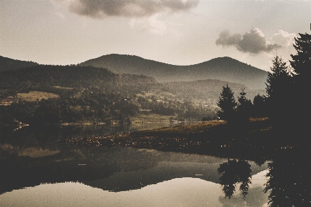 Reflection sky nature water Photo