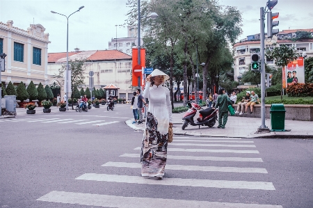 Street road pedestrian snapshot Photo