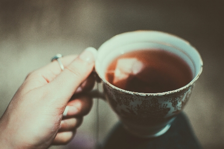 Cup coffee hand caffeine Photo