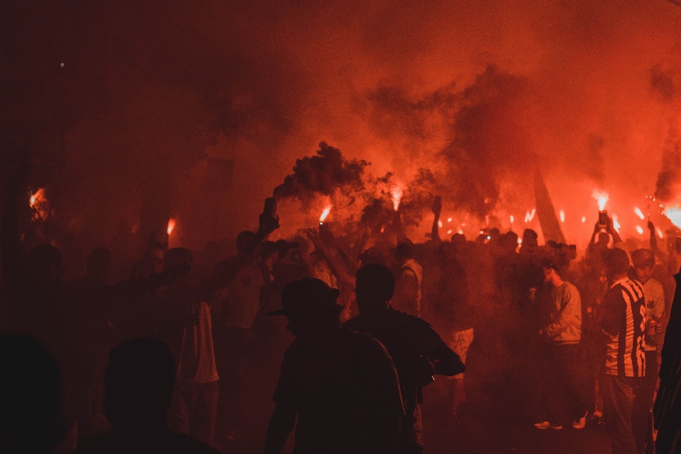 Ogień pożar ciepło palić