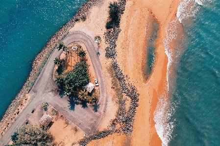 Foto água fotografia aérea
 relevos costeiros e oceânicos
