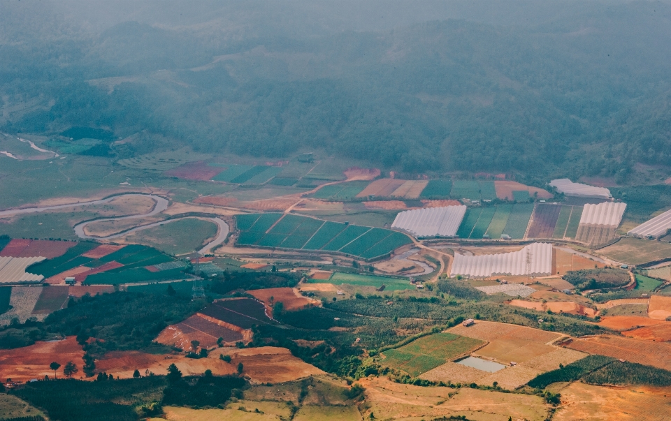 Aerial photography sky bird's eye view natural landscape