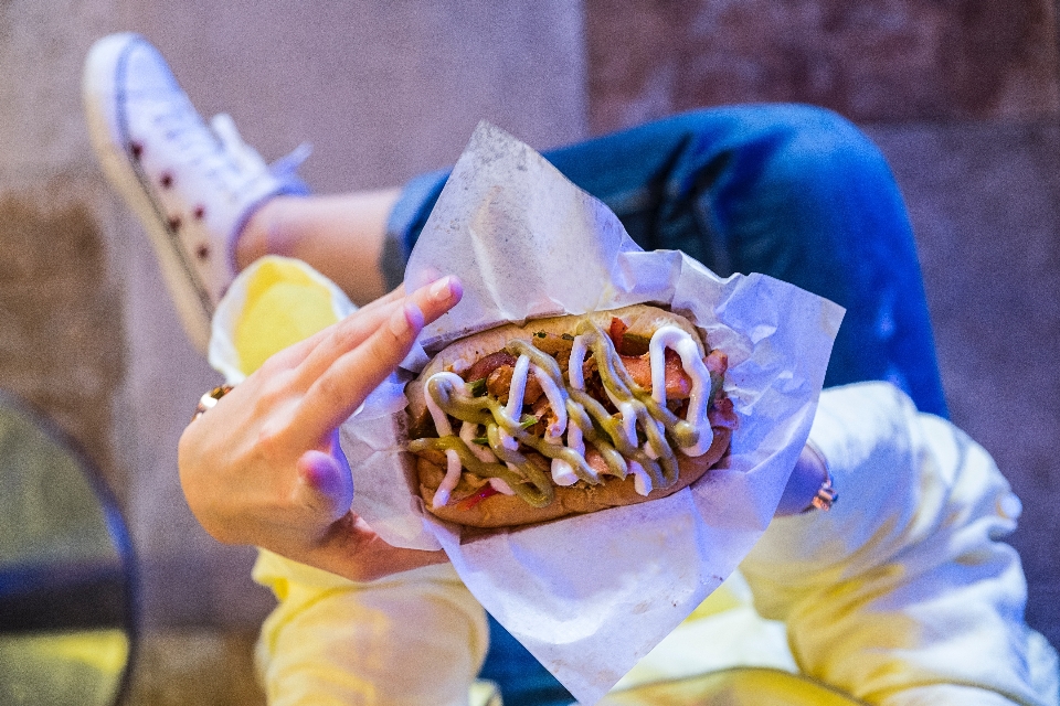 食べ物 ファストフード 皿 料理