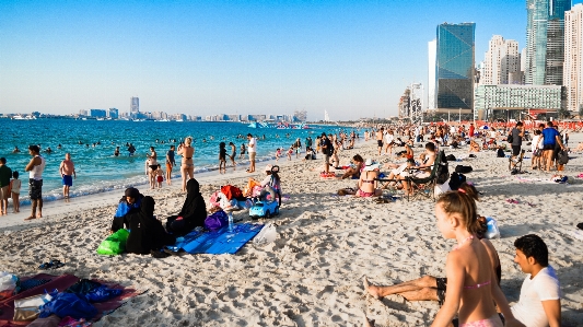 People on beach vacation tourism Photo