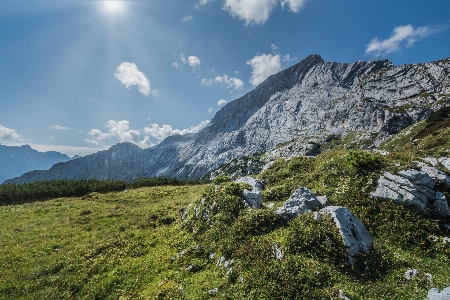 Mountainous landforms mountain highland range Photo