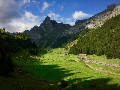 山岳地形
 ハイランド 山 自然の風景
 写真