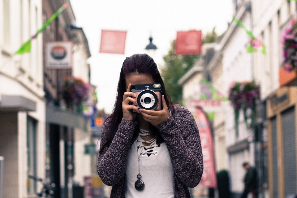 Moda di strada
 fotografia persone rosa