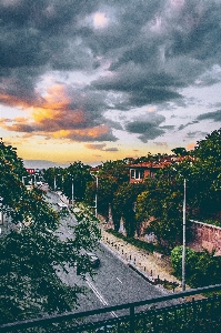 Sky cloud daytime town Photo