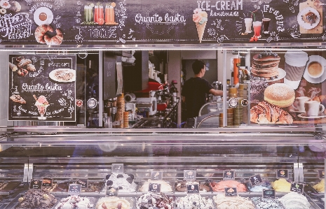 Photo Fenêtre d'affichage bâtiment boulangerie