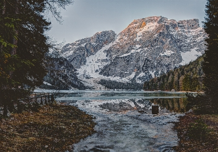 Mountainous landforms mountain natural landscape nature Photo