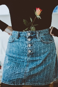 Clothing denim jeans blue Photo