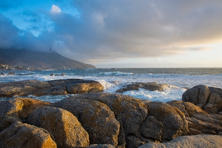 Sea coast shore sky Photo