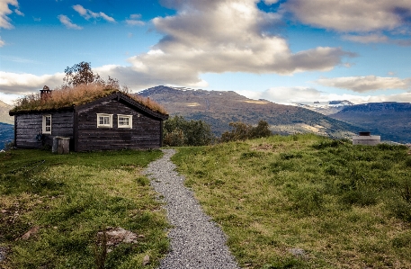 Sky cloud property highland Photo