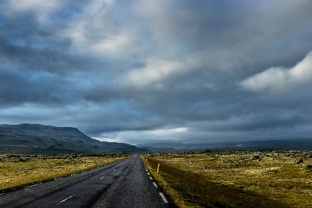 Foto Camino cielo tierras altas nube