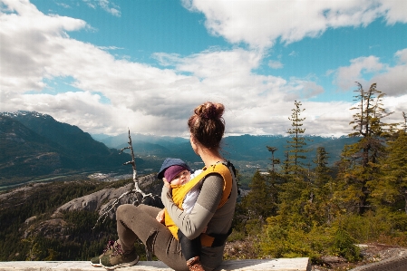 Mountainous landforms nature mountain wilderness Photo