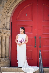 Bride gown photograph pink Photo