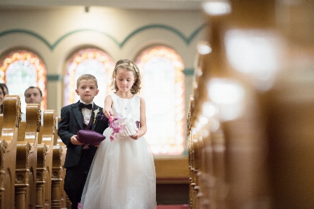 Photograph bride pink ceremony Photo