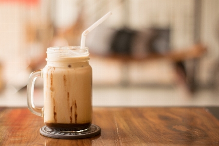 Drink latte coffee dairy product Photo