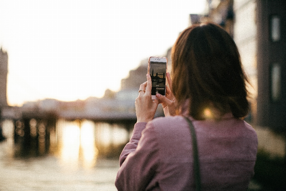 Fotografía fotógrafo chica vacaciones