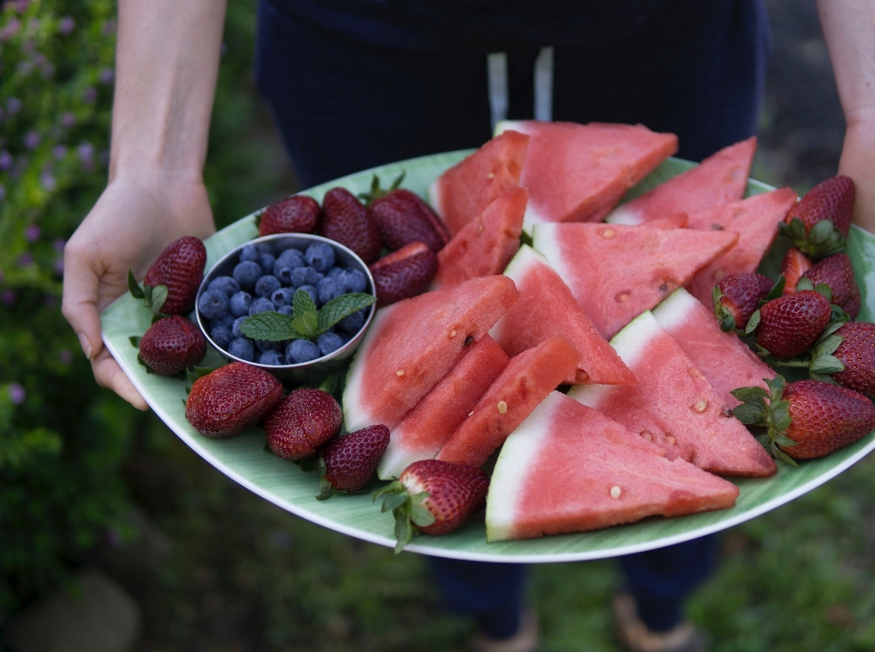 Fruta comida melão melancia