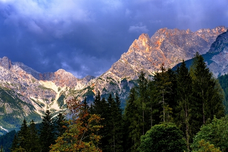 Mountainous landforms sky mountain nature Photo