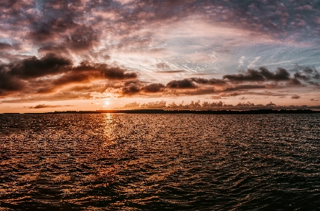 Sky horizon water sea Photo