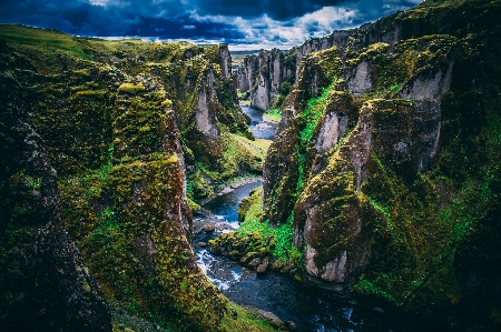 Nature water reserve waterfall Photo