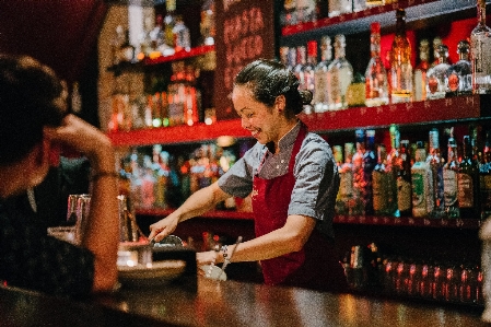 Foto Bebida destilada
 alcoólica
 bar