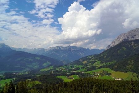 Sky highland mountainous landforms mountain range Photo