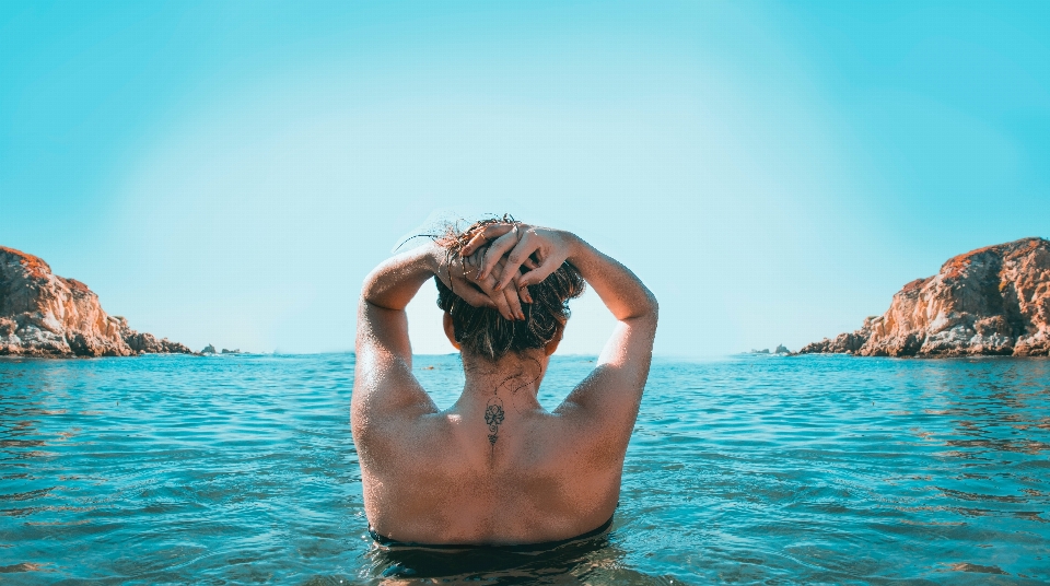 Mar agua trajes de baño
 vacaciones