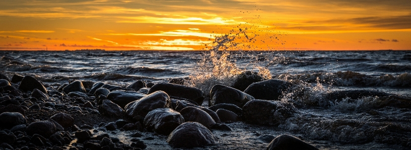 Sea shore water sky Photo