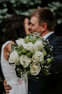 Flower bouquet arranging rose family Photo