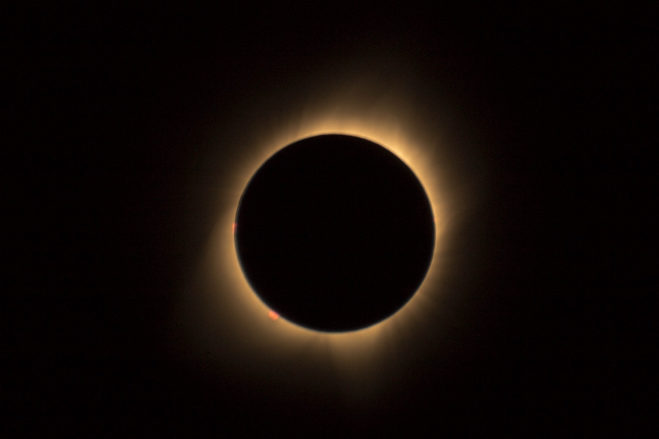 Atmosphere corona eclipse sky