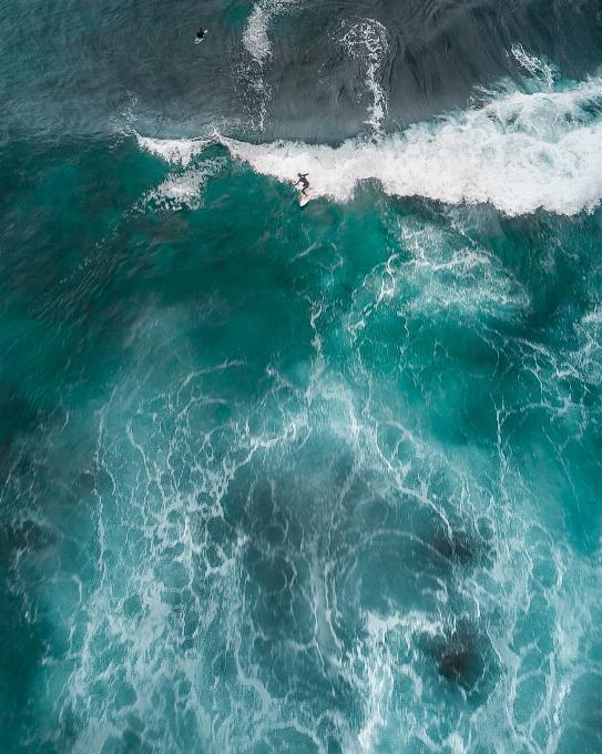 Agua ola mar océano