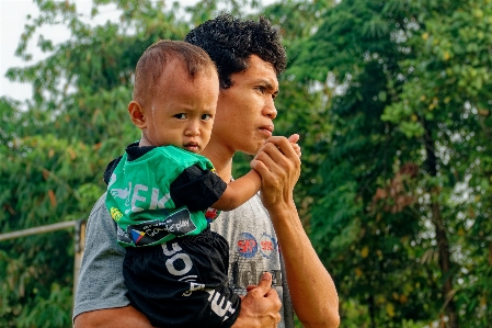 Child people green toddler Photo