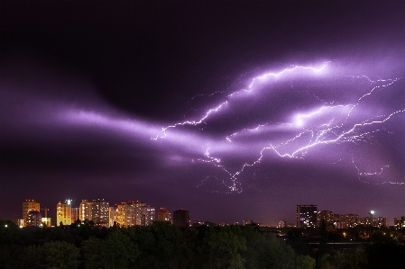 Sky thunder thunderstorm lightning Photo